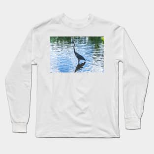 Great Blue Heron 2 Long Sleeve T-Shirt